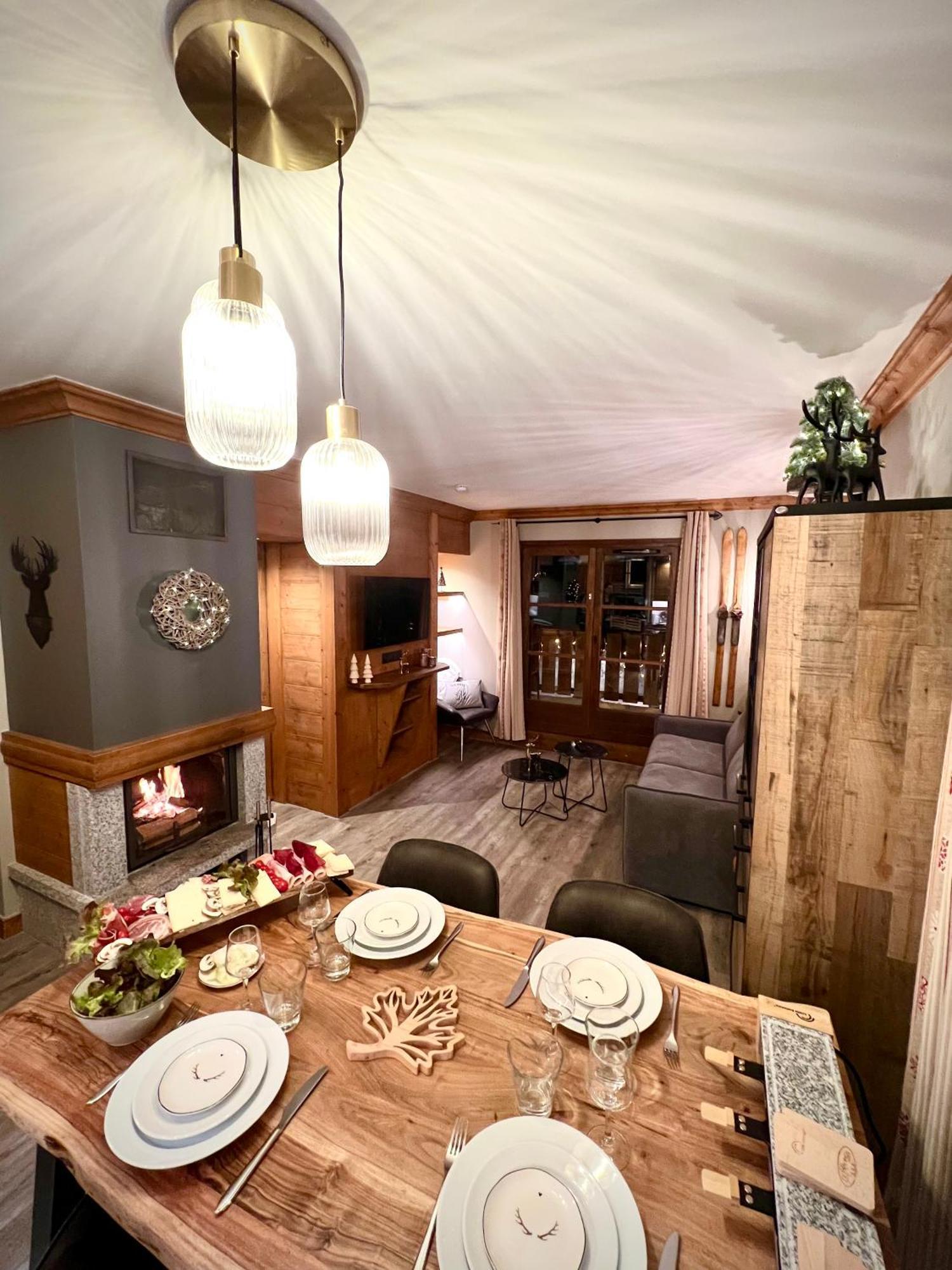 Arc 1950 - Chalet Des Lys - Appt Luxe 4 Pers Les Arcs  Exterior foto